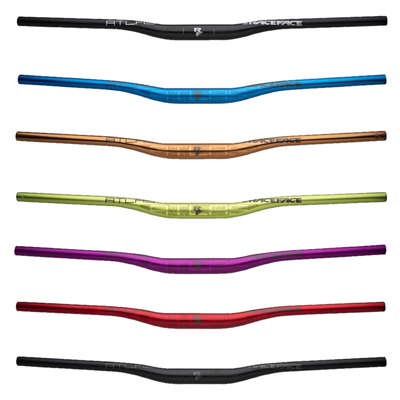 RaceFace Atlas 35 Handlebar - 35mm Rise 820mm Width Mountain Bike Bar In Kashmoney Color