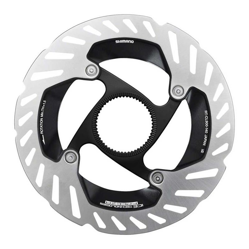 シマノ デュラエース ディスクローター　RT-CL900SSI 140 Shimano Dura-Ace RT-CL900 SS 140mm CL Disc Brake Rotor w/Lockring