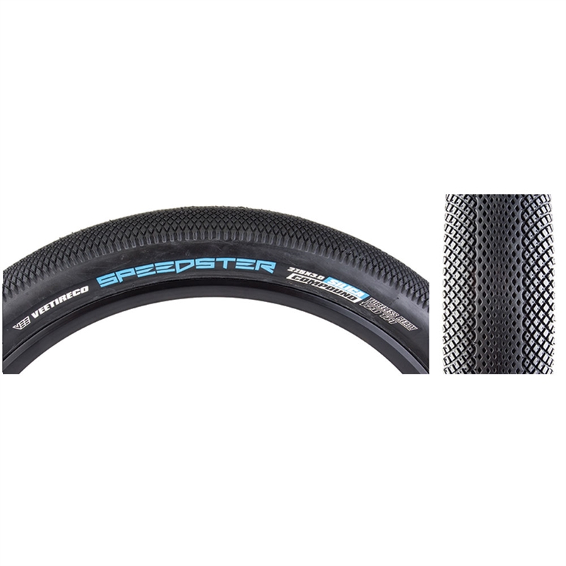 Vee Tire Speedster Tire 27.5x3.0 Wire MPC Black with Natural Wall 